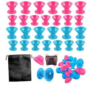 Silicon hair rollers